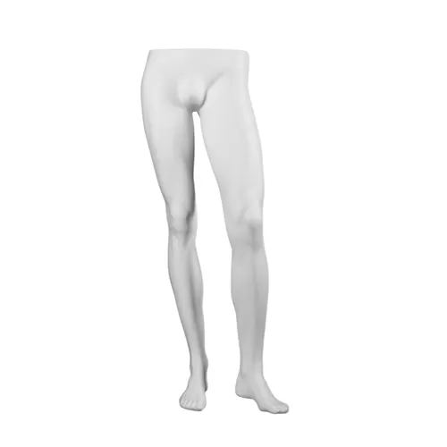Gambe uomo con base in metallo verniciato