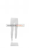 Gambe donna per foto e-commerce a vita alta con base bianca