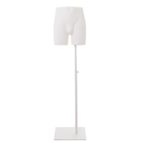Gambe uomo per foto e-commerce con base asta singola