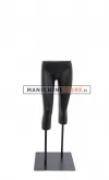 Gambe donna nere con base nera