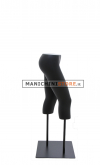 Gambe donna nere con base nera