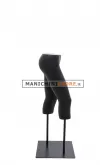 Gambe donna nere con base nera