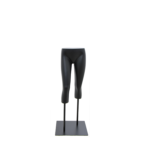 Gambe donna nere con base nera