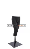 Gambe uomo nere con base nera
