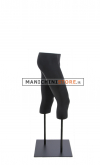 Gambe uomo nere con base nera