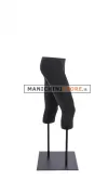 Gambe uomo nere con base nera
