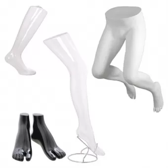 Gambe e piedi espositivi