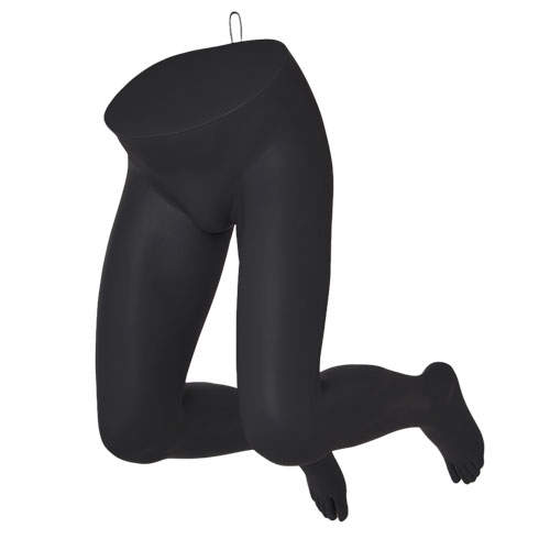 Gambe uomo appese - nero