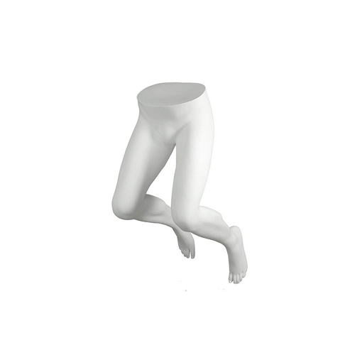 Gambe uomo appese - bianco opale