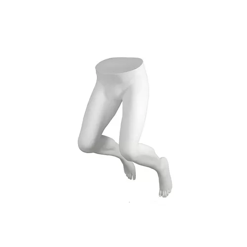 Gambe uomo appese - bianco opale