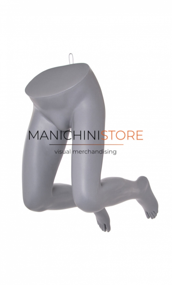 Gambe uomo appese - grigio