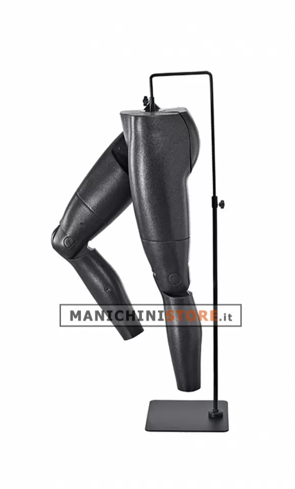 Gambe uomo snodate con base quadra