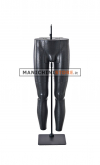Gambe uomo snodate con base quadra