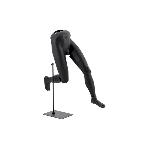 Gambe uomo snodate con base rettangolare