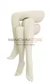 Tris di gambe espositive donna da muro