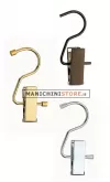 Gancio "2" con pinza - Oro