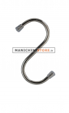 Gancio ad "S" in metallo cromato