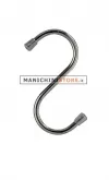 Gancio ad "S" in metallo cromato