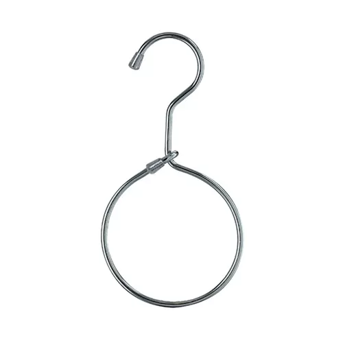 Gancio con anello zincato