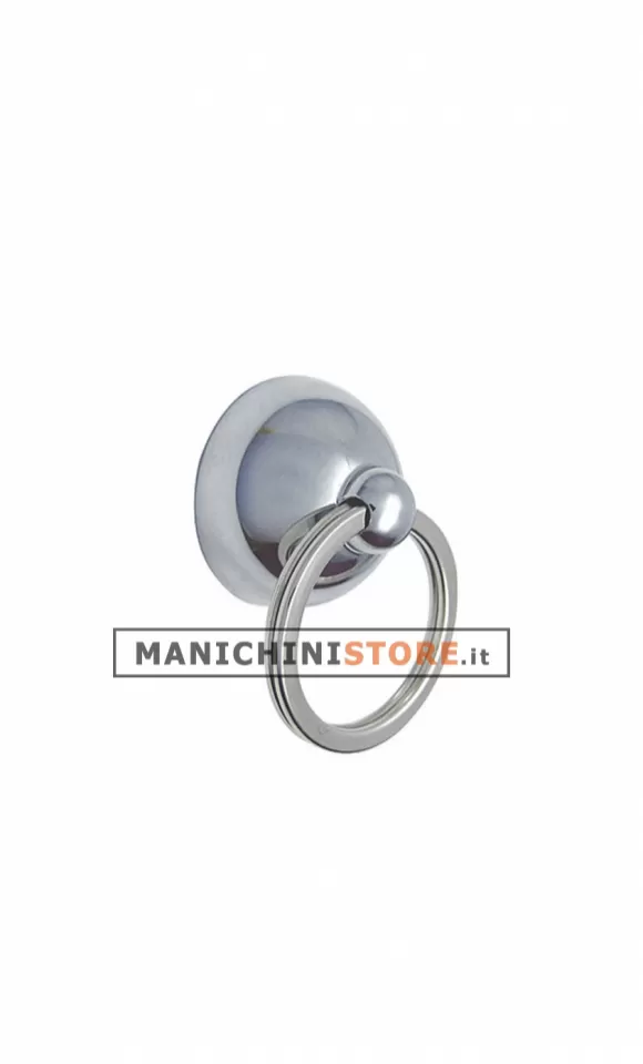 Gancio per parete - cromato