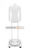Busto donna per foto internet e-commerce con base con ruote