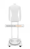 Busto donna per foto internet e-commerce con base con ruote