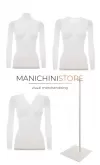 Kit di 3 busti donna per foto e-commerce con una base