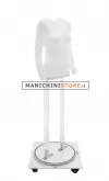 Busto donna per foto internet e-commerce con base con ruote