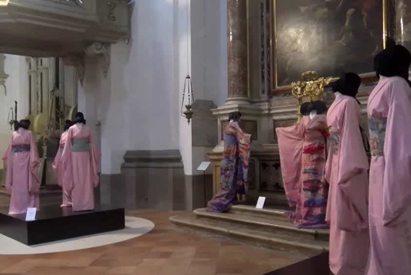 Modena, serata di gala per la mostra del kimono