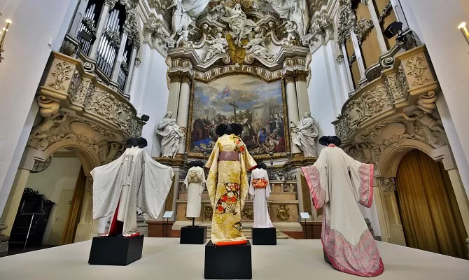 Modena, serata di gala per la mostra del kimono