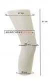 Espositore per ginocchiere sanitarie e sportive - bianco ghiaccio