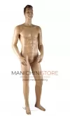 Manichino uomo realistico in vetroresina anni 50