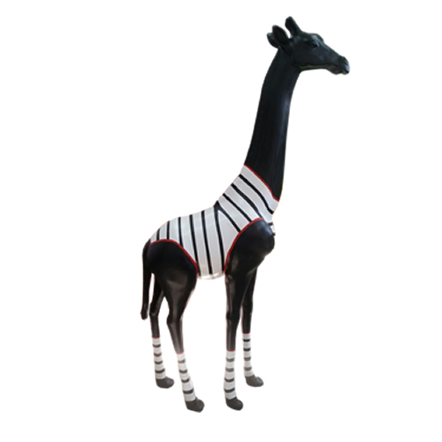 Giraffa per allestimento vetrina - STILIZZATO
