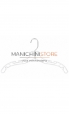Elegant Clear Plastic Clothes Hanger 44 cm &ndash; Made in Italy