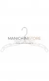 gruccia 44cm plastica cristallo