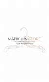 gruccia 35cm plastica cristallo
