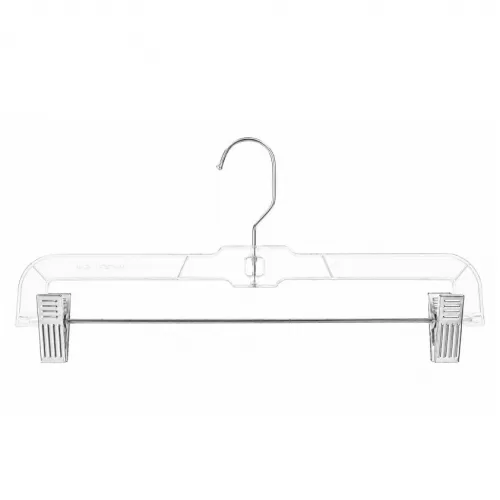 gruccia 35cm plastica cristallo