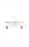 gruccia 28cm plastica cristallo