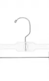 gruccia 28cm plastica cristallo