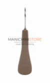 Coat hanger 38 x 4,5 cm - taupe velvet