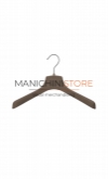 Coat hanger 38 x 4,5 cm - taupe velvet