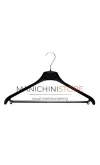 Gruccia plastica capospalla 42 x 1,5 cm - nera