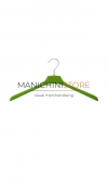 Hanger 42 x 2,5 cm - petrol velvet