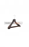 Gruccia legno capospalla-portapantalone cm.45 x cm.5 - Noce