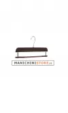 Gruccia legno portapantalone 38 cm - Noce