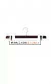 Gruccia legno pinza 41 cm - Noce