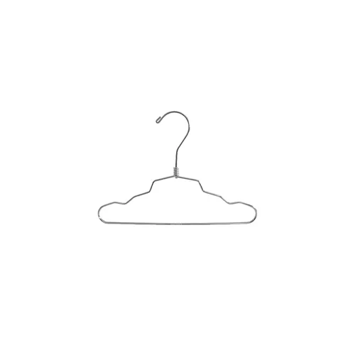 Gruccia metallo capospalla Bambino 36 cm - metallo cromato