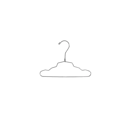 Gruccia metallo capospalla Bambino 30 cm - metallo cromato