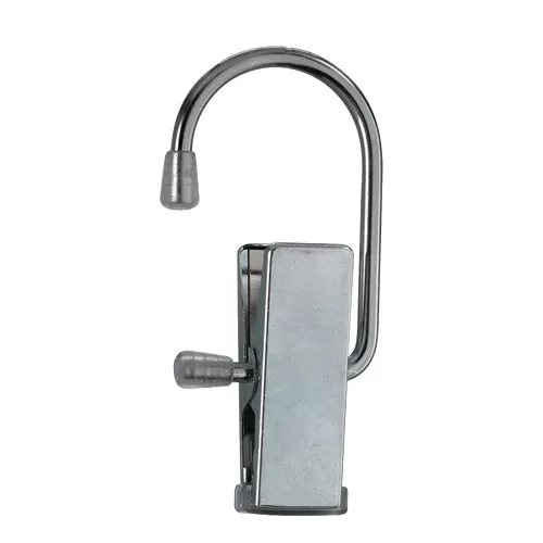 Gancio "C" con pinza - Zincato