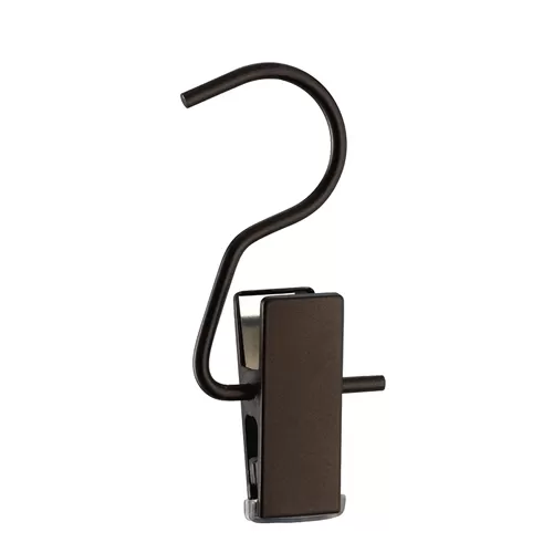 Gancio "2" con pinza - Ruggine